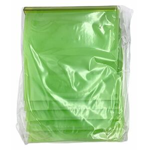 Cook's Essentials Silicone Steam & Store Food Bags Green - Set of 5